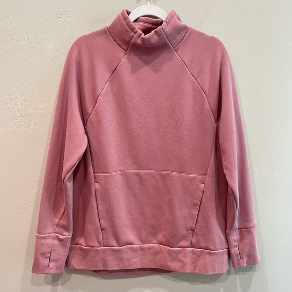 Fabletics Zaylee Mock Neck Sweatshirt - Size: Large - Picture 1 of 6